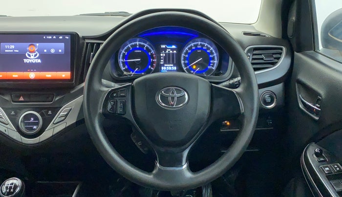 2020 Toyota Glanza G, CNG, Manual, 39,634 km, Steering Wheel Close Up