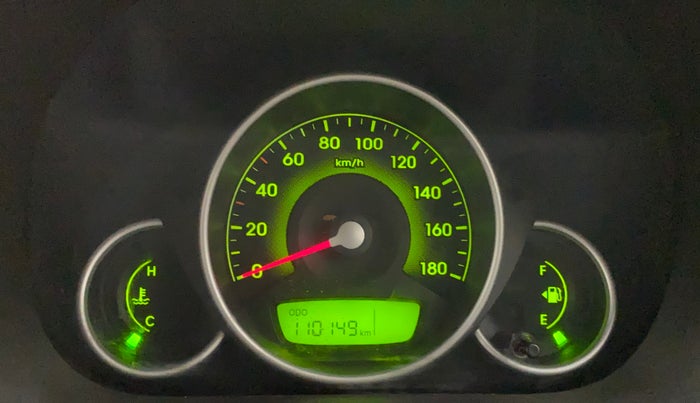 2012 Hyundai Eon MAGNA, Petrol, Manual, 1,10,149 km, Odometer Image