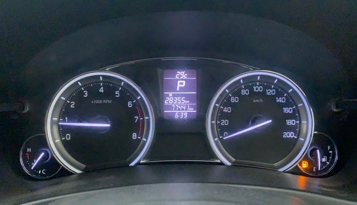 2018 Maruti Ciaz ALPHA  AT 1.4  PETROL, Petrol, Automatic, 77,441 km, Odometer Image