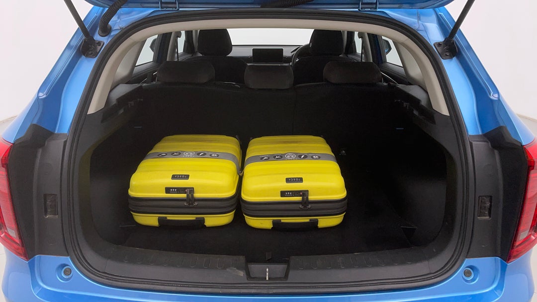 Boot Inside View with Luggage