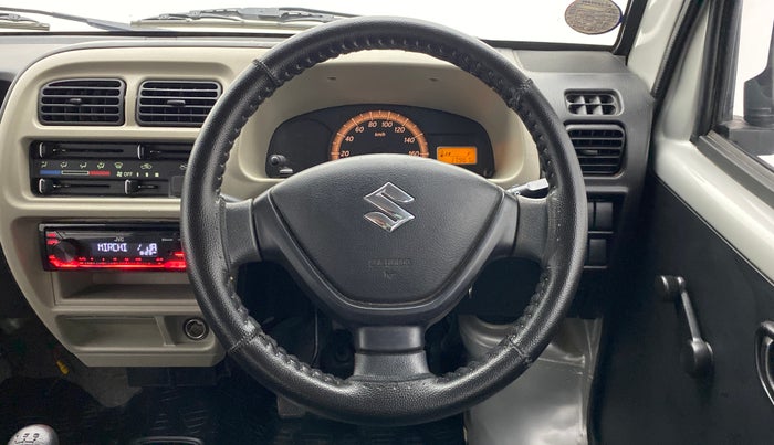 2021 Maruti Eeco 7 STR, Petrol, Manual, 18,022 km, Steering Wheel Close Up