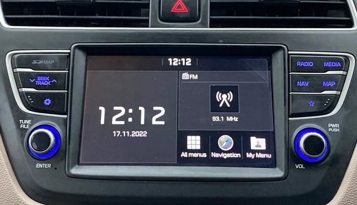 2018 Hyundai Elite i20 ASTA 1.2, Petrol, Manual, 11,334 km, Infotainment System