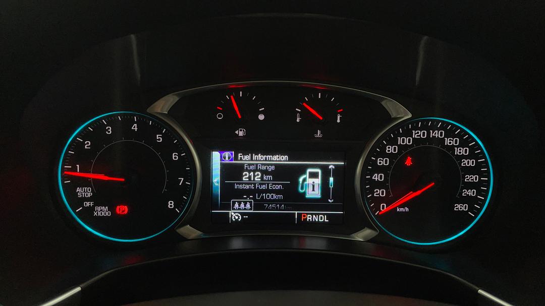 2018 Holden Equinox Lt (fwd), Automatic, 74514 km, Odometer View