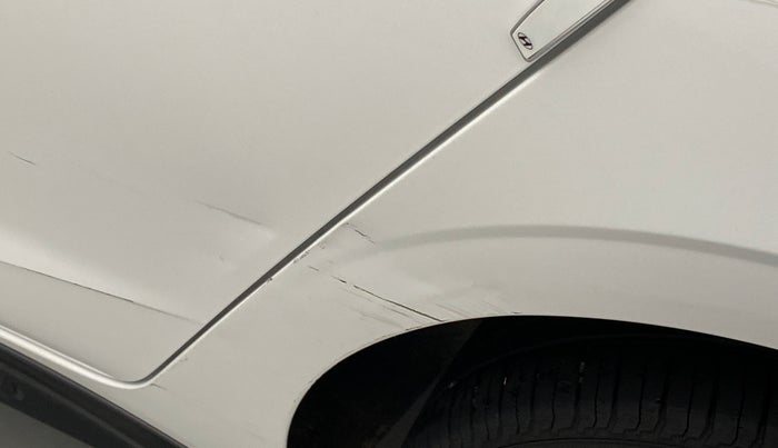 2021 Hyundai NEW I20 ASTA (O) 1.5 CRDI MT, Diesel, Manual, 10,383 km, Left quarter panel - Slightly dented