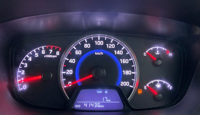2015 Hyundai Grand i10 ASTA 1.2 KAPPA VTVT, Petrol, Manual, 41,436 km, Odometer Image