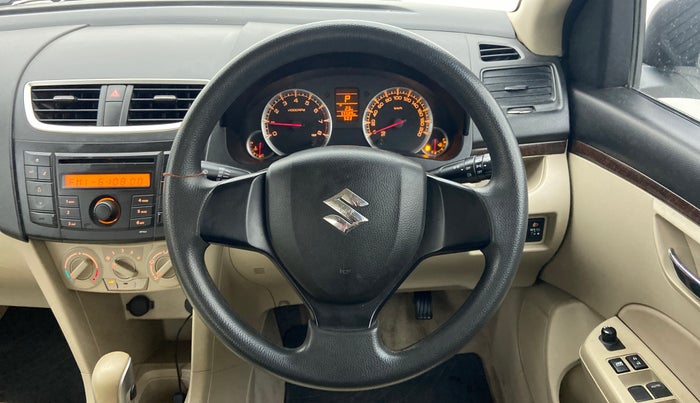 2012 Maruti Swift Dzire VXI AMT, Petrol, Automatic, 55,641 km, Steering Wheel Close Up