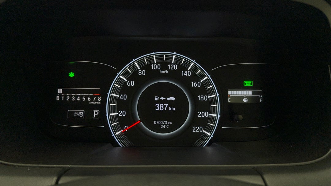 2015 Honda Odyssey Vti-l, Automatic, 70073 km, Odometer View