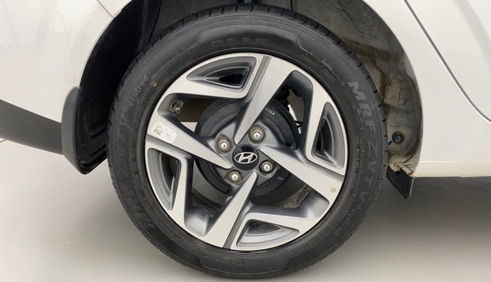 2021 Hyundai AURA SX 1.2 (O), Petrol, Manual, 15,610 km, Right Rear Wheel