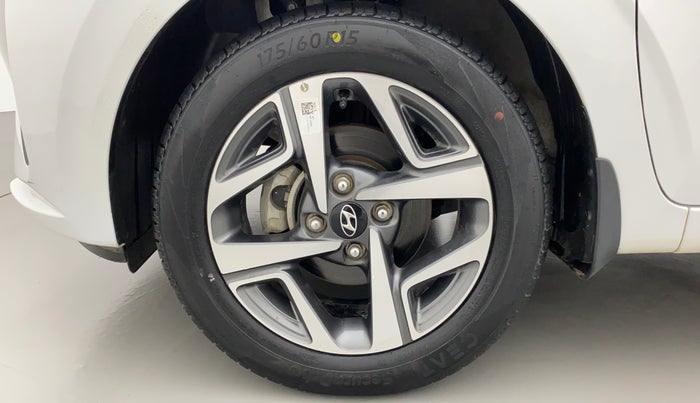 2021 Hyundai AURA SX 1.2 (O), Petrol, Manual, 15,610 km, Left Front Wheel