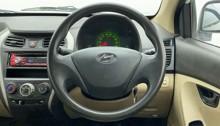 2014 Hyundai Eon ERA +, Petrol, Manual, 75,892 km, Steering Wheel Close Up