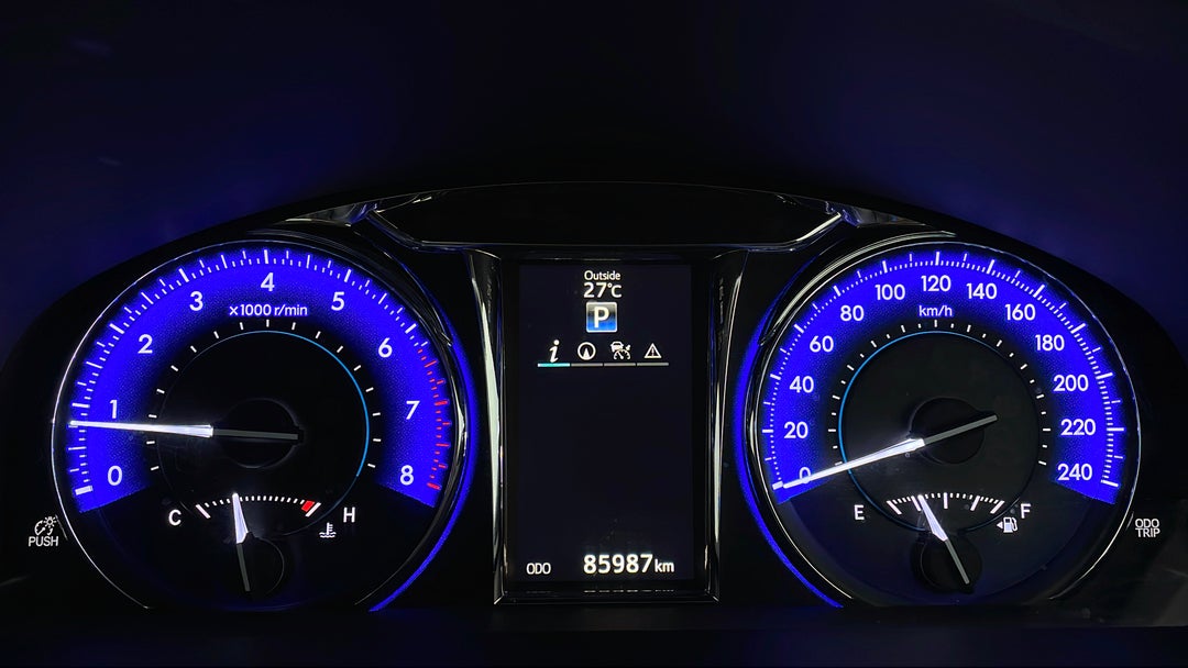 2016 Toyota Camry Atara Sl, Automatic, 85987 km, Odometer View