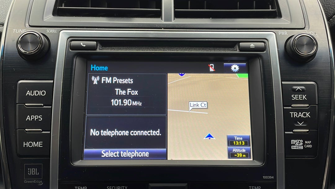 2016 Toyota Camry Atara Sl, Automatic, 85987 km, Infotainment System