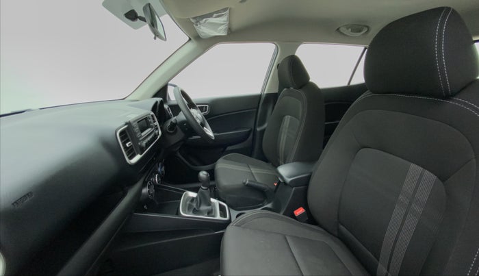 2021 Hyundai VENUE S MT 1.2 KAPPA, Petrol, Manual, 3,318 km, Right Side Front Door Cabin View