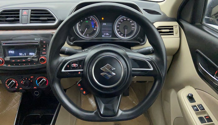 2017 Maruti Dzire VXI, Petrol, Manual, 31,858 km, Steering Wheel Close Up