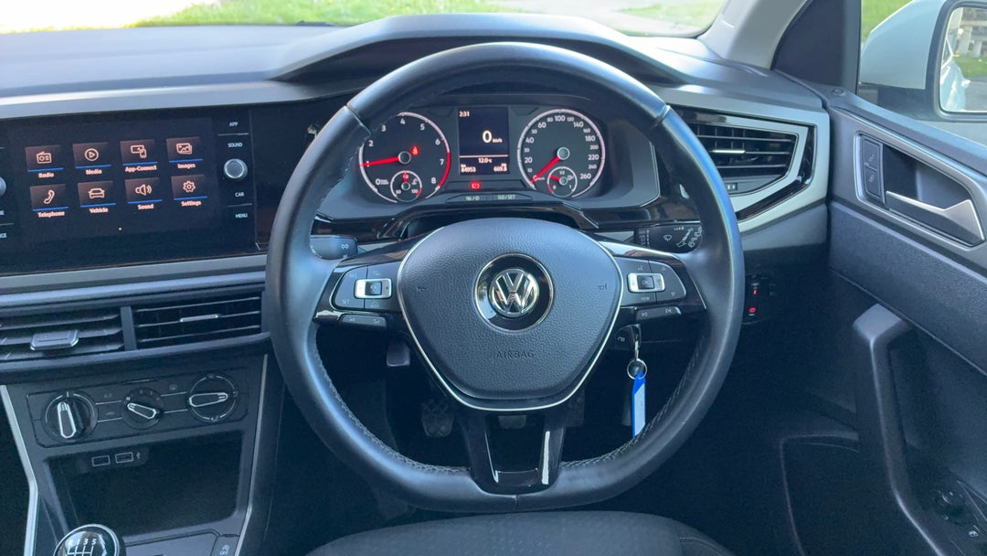 2019 Volkswagen Polo 85tsi Comfortline, Manual, 84953 km, Steering Wheel Close-up