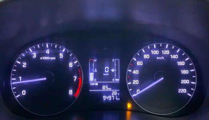 2016 Hyundai Creta SX PLUS 1.6 PETROL, Petrol, Manual, 94,971 km, Odometer Image