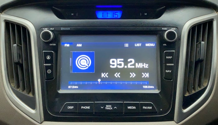 2016 Hyundai Creta SX PLUS 1.6 PETROL, Petrol, Manual, 94,971 km, Infotainment System