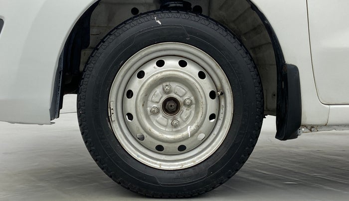 2013 Maruti Wagon R 1.0 LXI, Petrol, Manual, 85,442 km, Left Front Wheel