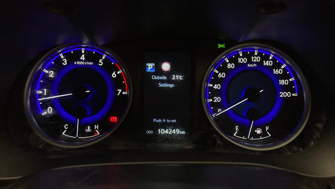 2019 Toyota Hilux Workmate, Automatic, 104249 km, Odometer View