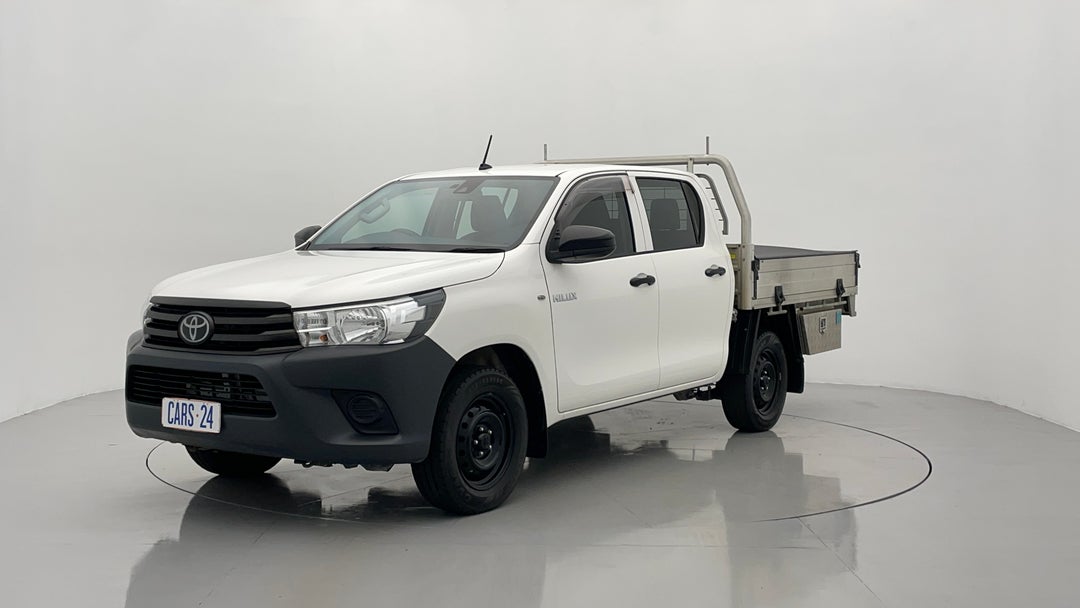 2019 Toyota Hilux Workmate, Automatic, 104249 km, Left Front Diagonal (45- Degree) View