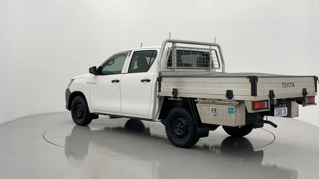 2019 Toyota Hilux Workmate, Automatic, 104249 km, Left Back Diagonal (45- Degree) View