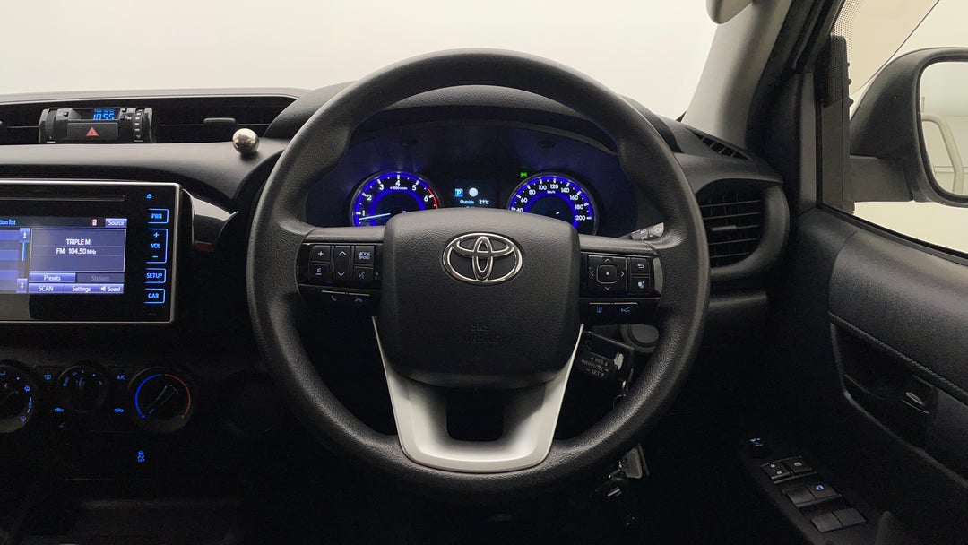 2019 Toyota Hilux Workmate, Automatic, 104249 km, Steering Wheel Close-up