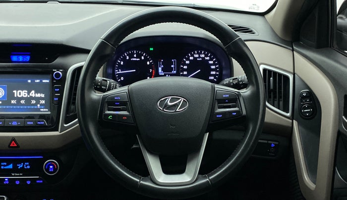 2018 Hyundai Creta 1.6 SX PLUS AUTO PETROL, Petrol, Automatic, 46,132 km, Steering Wheel Close Up