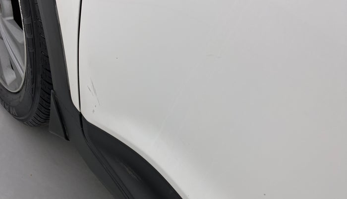 2017 Hyundai Creta SX PLUS AT 1.6 DIESEL, Diesel, Automatic, 43,615 km, Front passenger door - Slightly dented