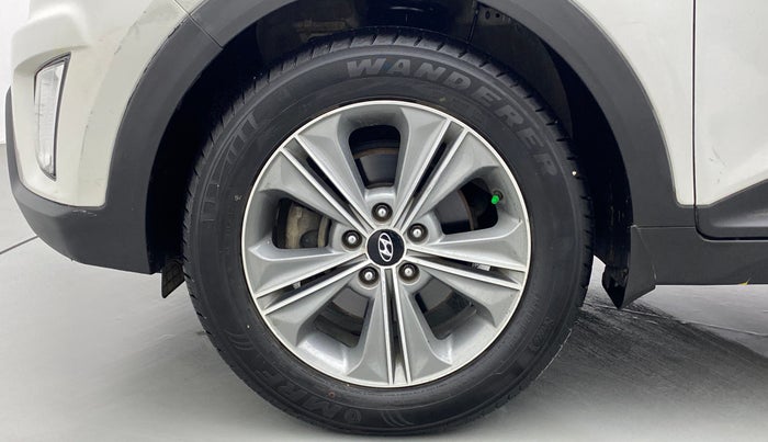 2017 Hyundai Creta SX PLUS AT 1.6 DIESEL, Diesel, Automatic, 43,615 km, Left Front Wheel
