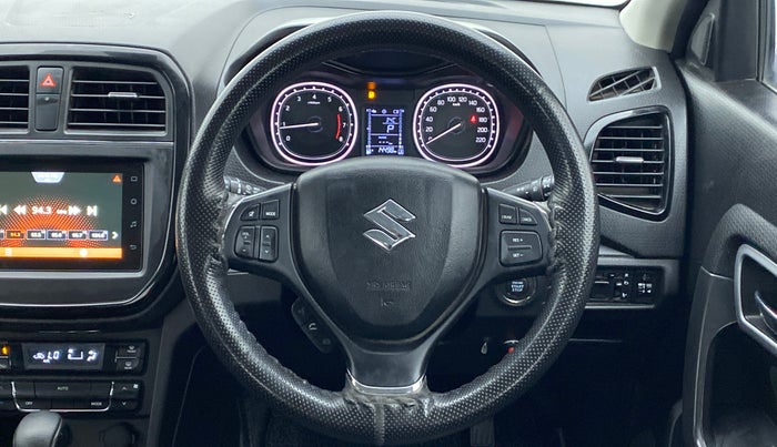 2021 Maruti Vitara Brezza ZXI+ AT SHVS, Petrol, Automatic, 14,953 km, Steering Wheel Close Up