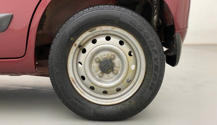 2011 Maruti Wagon R 1.0 LXI, Petrol, Manual, 66,805 km, Left Rear Wheel