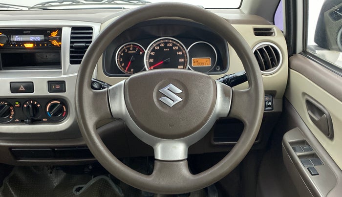 2011 Maruti Zen Estilo VXI, Petrol, Manual, 1,03,910 km, Steering Wheel Close Up