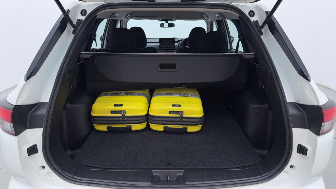 Boot Inside View with Luggage
