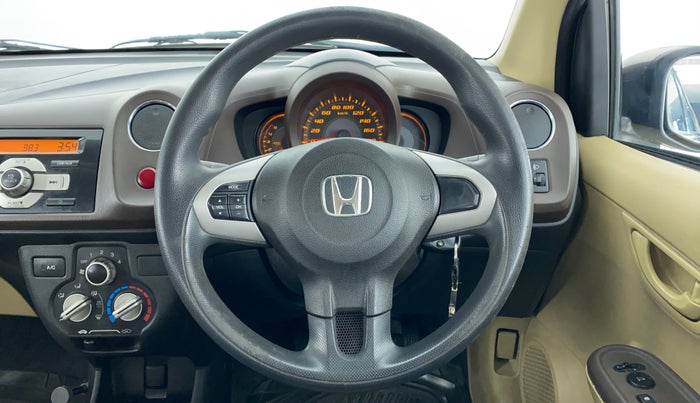 2013 Honda Amaze 1.5 SMT I DTEC, Diesel, Manual, 49,495 km, Steering Wheel Close Up