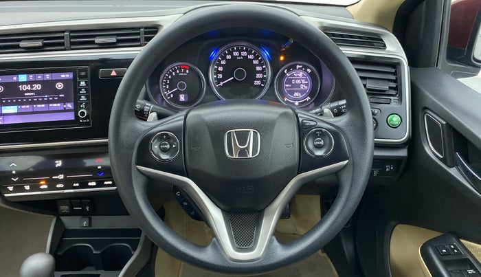 2018 Honda City V CVT, Petrol, Automatic, 13,685 km, Steering Wheel Close Up