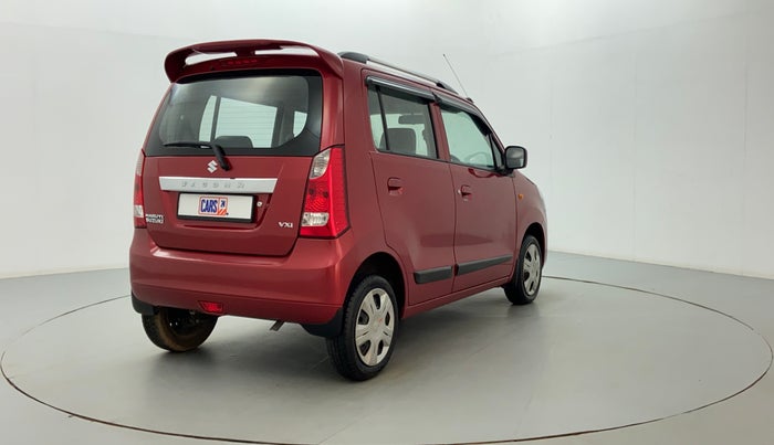 2016 Maruti Wagon R 1.0 VXI, Petrol, Manual, 9,692 km, Right Back Diagonal (45- Degree) View