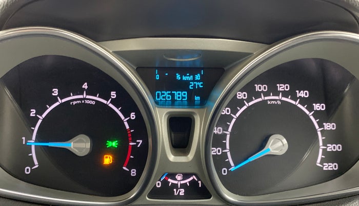 2017 Ford Ecosport 1.0 ECOBOOST TITANIUM OPT, Petrol, Manual, 26,880 km, Odometer Image
