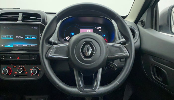 2021 Renault Kwid RXT 1.0 AMT (O), Petrol, Automatic, 21,890 km, Steering Wheel Close Up