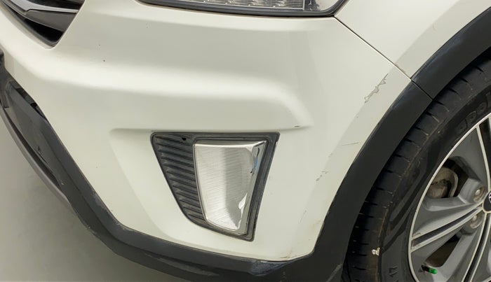 2016 Hyundai Creta SX PLUS AT 1.6 PETROL, Petrol, Automatic, 55,911 km, Front bumper - Minor scratches
