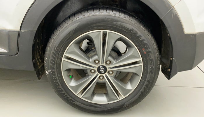 2016 Hyundai Creta SX PLUS AT 1.6 PETROL, Petrol, Automatic, 55,911 km, Left Rear Wheel