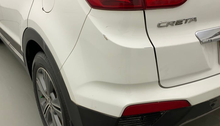 2016 Hyundai Creta SX PLUS AT 1.6 PETROL, Petrol, Automatic, 55,911 km, Rear bumper - Minor scratches
