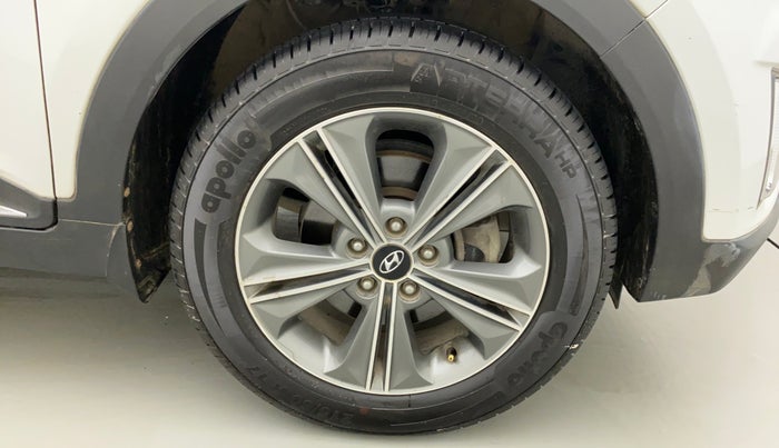2016 Hyundai Creta SX PLUS AT 1.6 PETROL, Petrol, Automatic, 55,911 km, Right Front Wheel