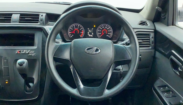 2017 Mahindra KUV 100 NXT K4+ 6S, Petrol, Manual, 20,536 km, Steering Wheel Close Up