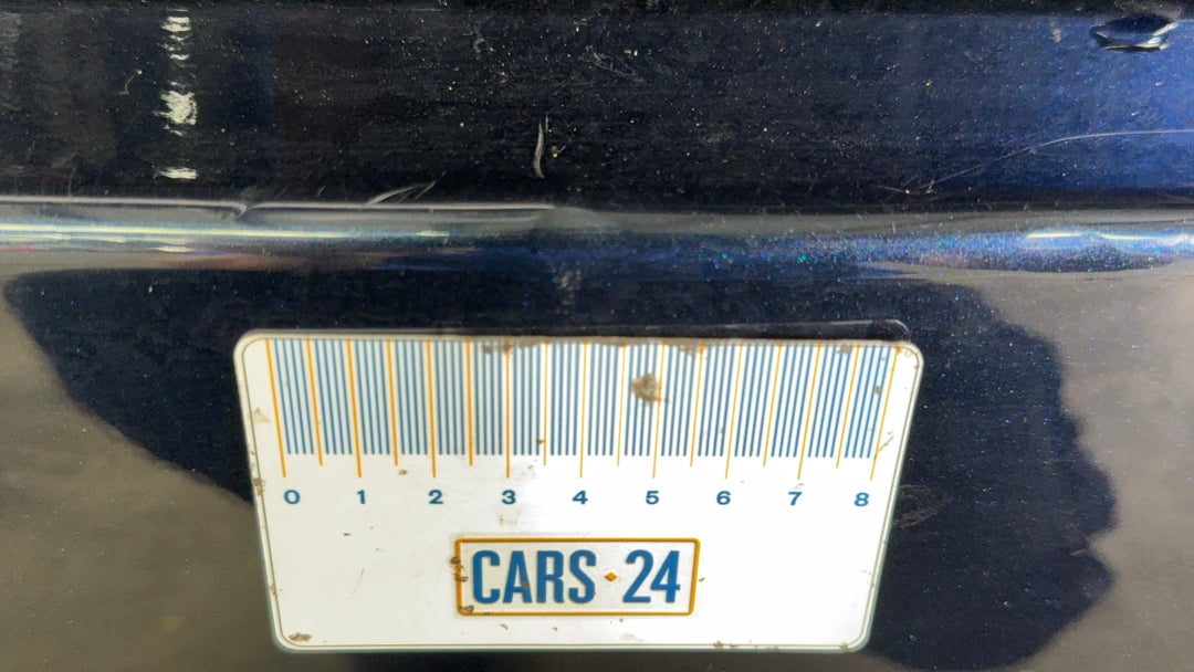 Bumper Rear Paint blemish