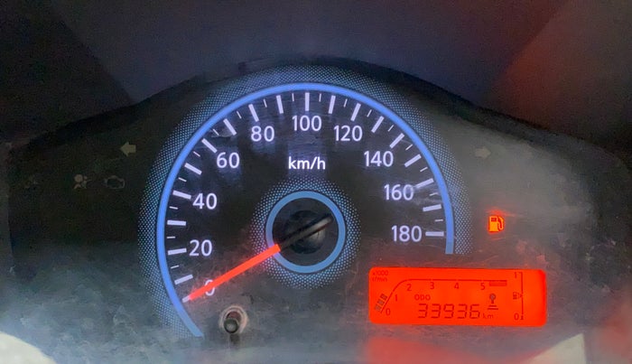 2018 Datsun Redi Go T (O), Petrol, Manual, 33,936 km, Odometer Image