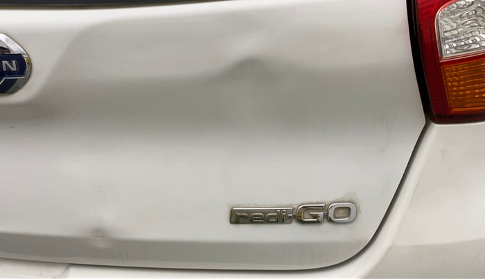 2018 Datsun Redi Go T (O), Petrol, Manual, 33,936 km, Dicky (Boot door) - Slightly dented