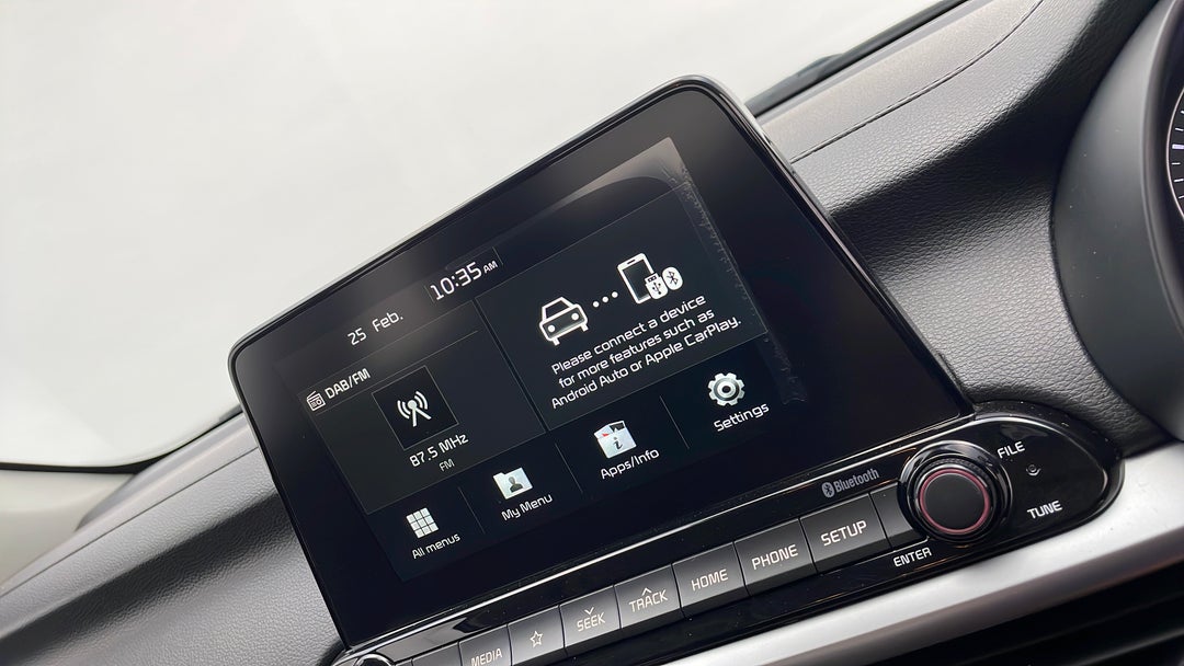 Infotainment System Face Plate Scratch
