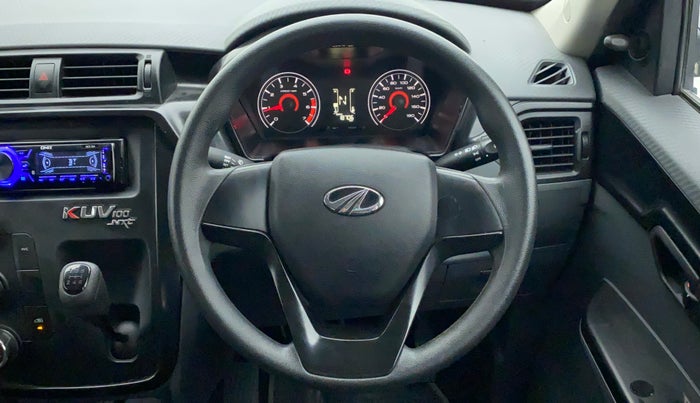 2018 Mahindra KUV 100 NXT K2 P 6 STR, Petrol, Manual, 18,706 km, Steering Wheel Close Up