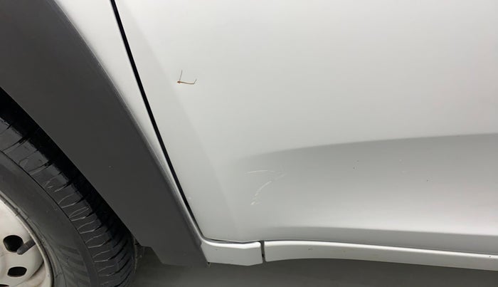 2018 Mahindra KUV 100 NXT K2 P 6 STR, Petrol, Manual, 18,706 km, Front passenger door - Minor scratches
