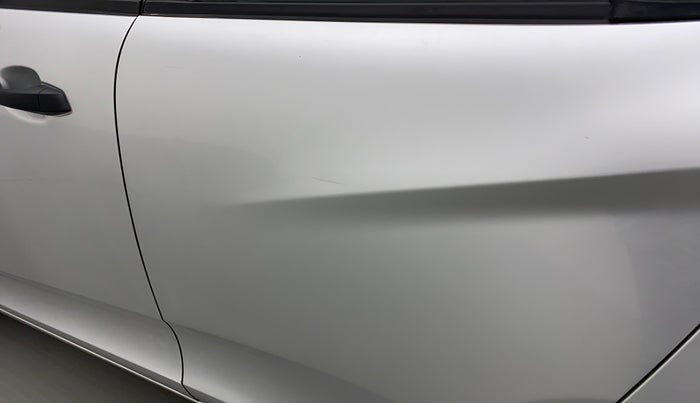 2018 Mahindra KUV 100 NXT K2 P 6 STR, Petrol, Manual, 18,706 km, Rear left door - Paint has faded